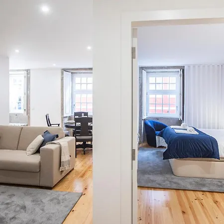 Elegant Downtown 1Br Flat W/ Ac By Lovelystay Porto Exterior foto