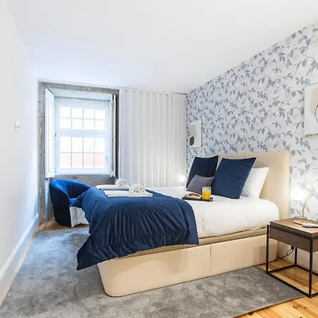Elegant Downtown 1Br Flat W/ Ac By Lovelystay Porto Exterior foto